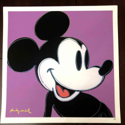 Andy Warhol Litografia off set cm 50x50 certificata