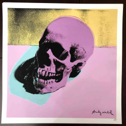 Andy Warhol Litografia offsetowa z certyfikatem 50x50 cm