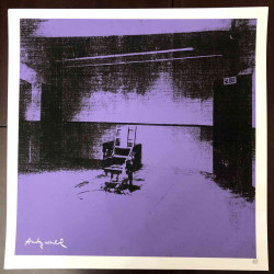 Andy Warhol 50x50 cm-ko litografia-sorta ziurtatua