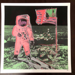 Litografía de Andy Warhol off set 50x50 cm certificada