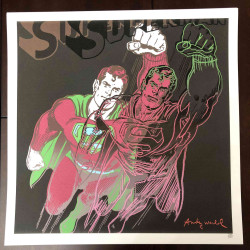Set de litografía de Andy Warhol 50x50 cm certificado