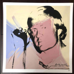 Set de litografía de Andy Warhol 50x50 cm certificado
