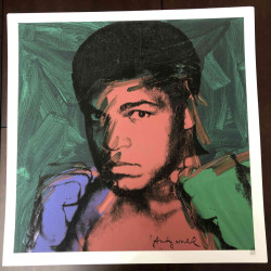 Andy Warhol Lithograph off set 50x50 cm certified