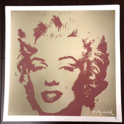 Andy Warhol Lithograph off set 50x50 cm certified
