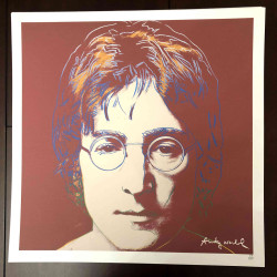 Litografia Andy Warhol off set 50x50 cm certificada