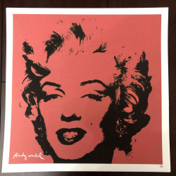 Andy Warhol Litografia off set 50x50 cm certificat