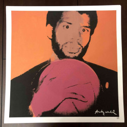 Andy Warhol Litografia offsetowa z certyfikatem 50x50 cm