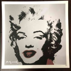 Andy Warhol 50x50 cm-ko litografia-sorta ziurtatua