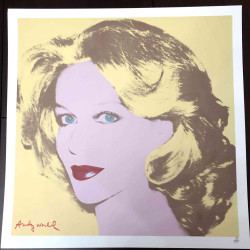 Set de litografía de Andy Warhol 50x50 cm certificado