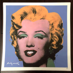 Andy Warhol Lithographie Offset 50x50 cm zertifiziert