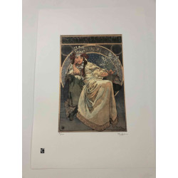 Set de litografia Alphonse Mucha 50x70 cm
