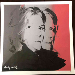 Litografía de Andy Warhol off set 50x50 cm certificada
