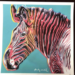 Litografia Andy Warhol off set 50x50 cm certificada