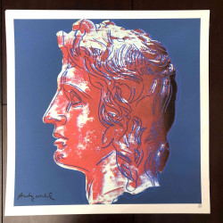 Andy Warhol 50x50 cm-ko litografia-sorta ziurtatua
