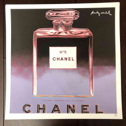 Andy Warhol 50x50 cm-ko litografia-sorta ziurtatua