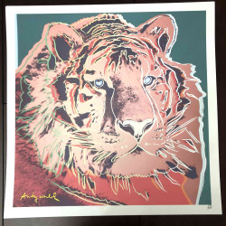 Litografická sada Andyho Warhola certifikovaná 50x50 cm
