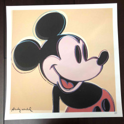 Andy Warhol Litografia offsetowa z certyfikatem 50x50 cm