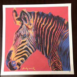 Andy Warhol Litografia offsetowa z certyfikatem 50x50 cm