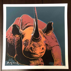 Andy Warhol Lithografie off set 50x50 cm gecertificeerd