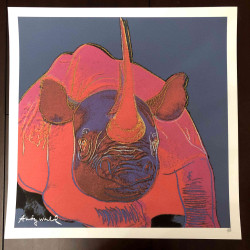 Andy Warhol Litografia off set cm 50x50 certificata