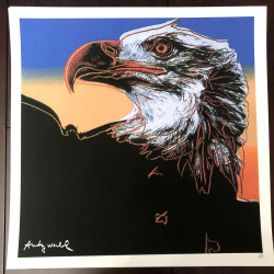 Andy Warhol Lithographie hors set 50x50 cm certifiée