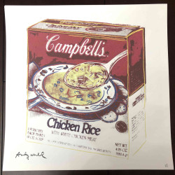 Andy Warhol Litografia offsetowa z certyfikatem 50x50 cm