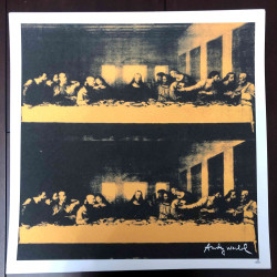Litografia Andy Warhol off set 50x50 cm certificada
