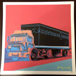 Litografía de Andy Warhol off set 50x50 cm certificada
