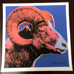 Andy Warhol Litografia off set cm 50x50 certificata