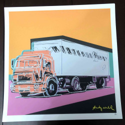Litografická súprava Andyho Warhola certifikovaná 50x50 cm
