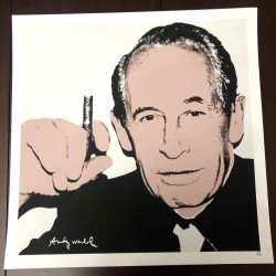 Andy Warhol Lithograph off set 50x50 cm certified
