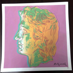 Andy Warhol Lithograph off set 50x50 cm certified