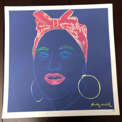 Andy Warhol Litografia offsetowa z certyfikatem 50x50 cm
