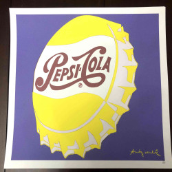 Set de litografía de Andy Warhol 50x50 cm certificado