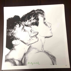 Andy Warhol Lithografie off set 50x50 cm gecertificeerd