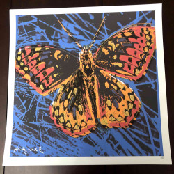 Andy Warhol Lithograph off set 50x50 cm certified