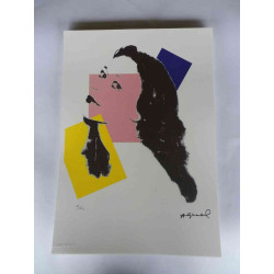 Andy Warhol Lithografie off-set editie 125 cm 35x50