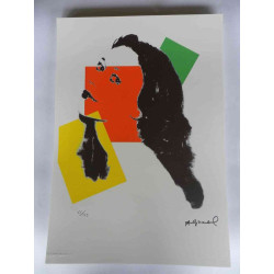 Andy Warhol Litografía offset edición 125 cm 35x50
