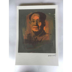 Andy Warhol Litografía edición off set 125 cm 35x50