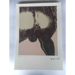 Andy Warhol Lithografie off-set editie 125 cm 35x50
