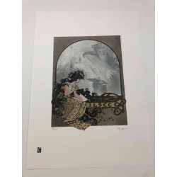 Set de litografia Alphonse Mucha 50x70 cm