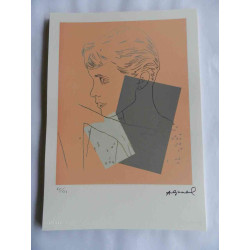 Andy Warhol Lithografie off-set editie 125 cm 35x50