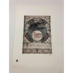 Alphonse Mucha litografia off-set 50x70 cm
