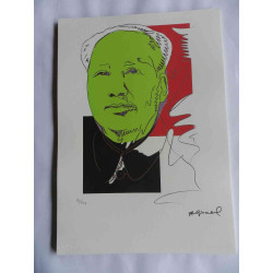 Andy Warhol Litografia off set edizioa 125 cm 35x50