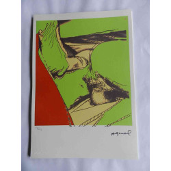 Andy Warhol Lithografie off-set editie 125 cm 35x50