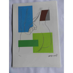 Andy Warhol Litografia off set edizioa 125 cm 35x50