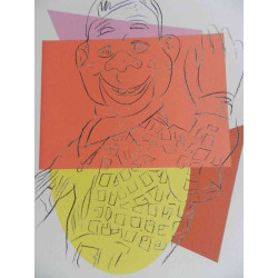 Andy Warhol Litografia off set edizioa 125 cm 35x50