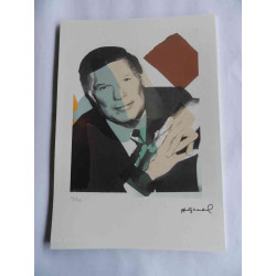 Andy Warhol Litografia off set edizioa 125 cm 35x50