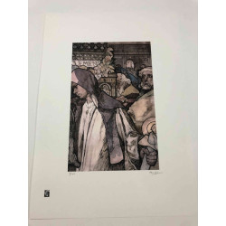 Set de litografia Alphonse Mucha 50x70 cm