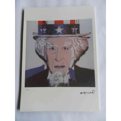 Andy Warhol Litografia off set edizioa 125 cm 35x50